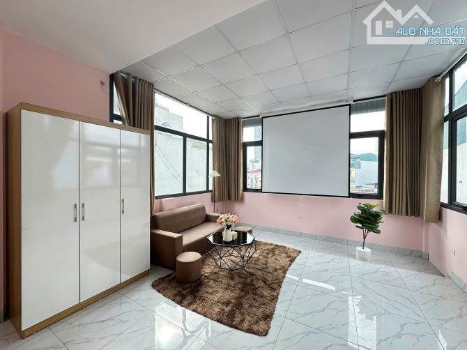 Cho Thuê CCMN 138 Mễ Trì Thượng NTL 45m2 Studio Cửa Sổ Ban Công Máy Chiếu Giặt Riêng - 8