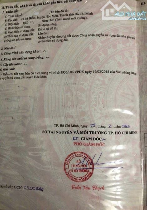 Cá Độ thua lỗ bán nhà ở Trần Thị Cát Bà Điểm 4x20 ( 80m2 ) 910 TRIỆU Sổ hồng riêng đầy đủ - 9