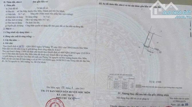 Kinh doanh thua lỗ nên bán căn nhà cấp 4 ở Tân Hiệp 6, Hóc Môn, 770trieu, bao phí giấy tờ - 9