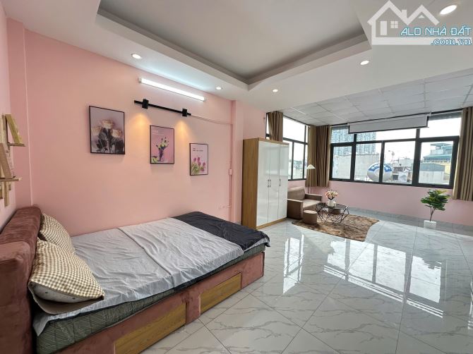 Cho Thuê CCMN 138 Mễ Trì Thượng NTL 45m2 Studio Cửa Sổ Ban Công Máy Chiếu Giặt Riêng - 9