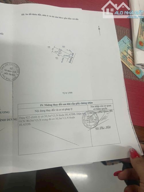Cần bán gấp nhà sổ Hồng riêng mặt tiền đường nhựa
