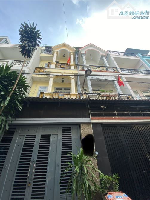 🌹BÁN NHÀ NGAY TRƯỜNG CĐ CÔNG THƯƠNG, PHƯỚC LONG B - 4 TẦNG - DT 4.1X13 5PN - HẺM NHỰA 5M