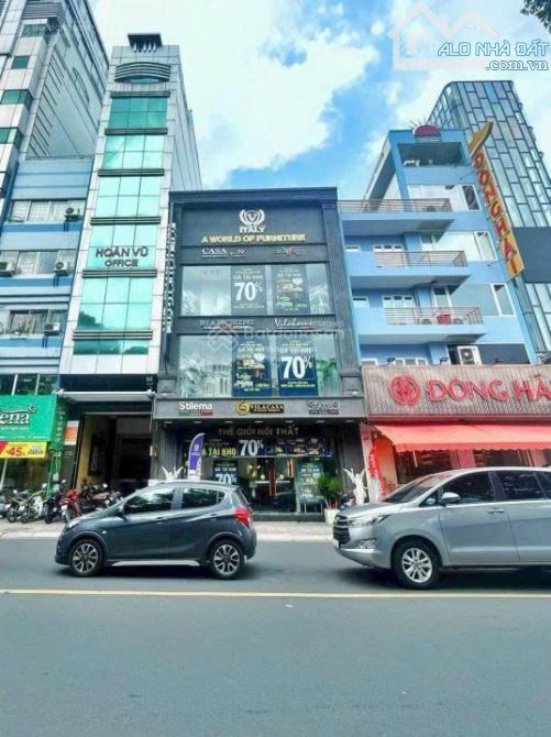 SIÊU PHẨM -MT Nguyễn Gia Trí P25 Bình Thạnh -DT 8.5 x 22m -4Tầng -HĐT 180Tr/Th - Giá 78Tỷ