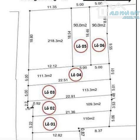 Đất đẹp hiếm giá rẻ đường ô tô tránh Trung Kênh Thanh Hà DT 103m2 . Giá 1.75 tỷ