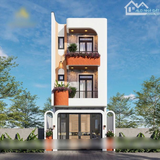 Bán nhà 1 trệt 2 lầu sổ riêng thổ cư p. Bủu Long