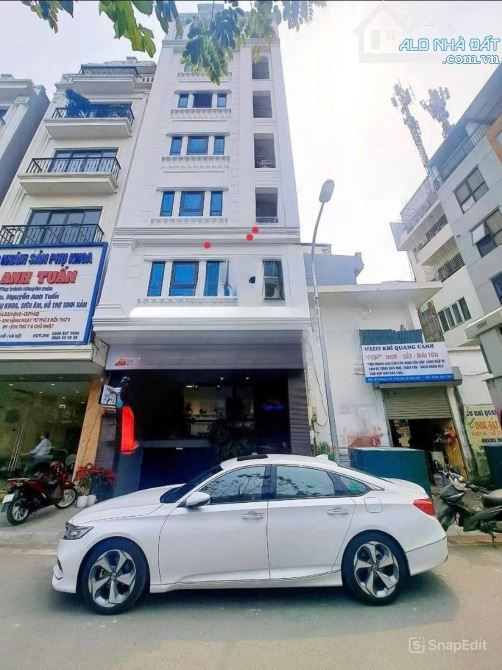 Mặt Phố Võng Thị 9 Tầng 1 Hầm MT 6.5M 100 Tỷ vỉa hè kinh doanh ô tô tránh rất gần hồ