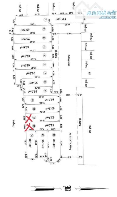 BÁN ĐẤT Q.12, KẾ GÒ VẤP, ĐƯỜNG NHỰA 10M, DT 4X16M, VUÔNG VỨC TUYỆT ĐẸP, GIÁ 4,3TỶ TL