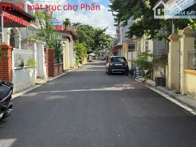 Siêu phẩm  mặt chợ  Phấn Dũng,Anh Dũng  71 m2 ngang 4m dân cư đông đúc,kinh doanh buôn bán