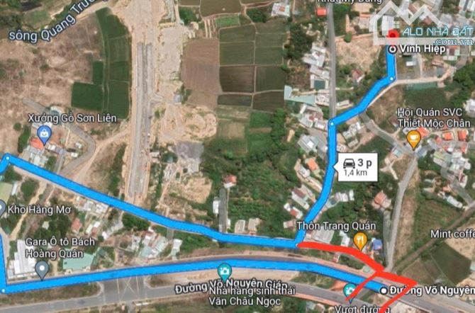 Lô Đất đẹp đất vuông vức gần đường D30 Tây Nha Trang