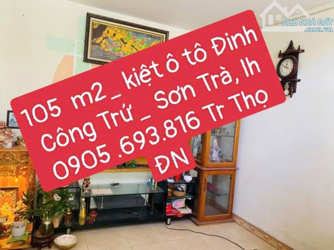🏠 BÁN NHÀ KIỆT Ô TÔ – ĐINH CÔNG TRỨ