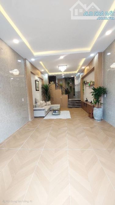 Bán nhà mới quận 8 đường trước nhà 8m Diện tích 4m × 12,5m