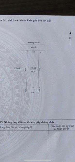Bán lô đất 55m2, mặt tiền 4m, Đường Nguyễn Cảnh Dị, Hoàng Mai, 17,5 tỷ