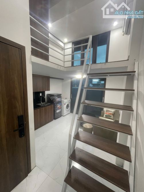 Cho Thuê CCMN 639 Hoàng Hoa Thám Ba Đình 30m2 Gác Xép Cửa Sổ Ban Công Thang Máy Giặt Riêng - 10