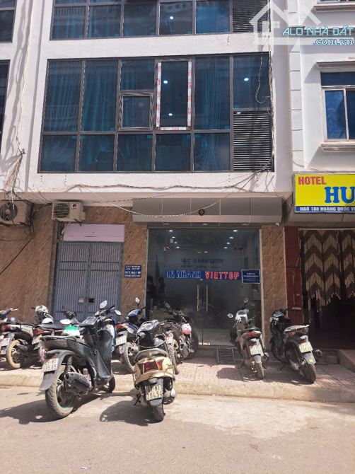 Nhà ngõ 180 Hoàng Quốc Việt. DT 50m2 x 7 tầng xây mỗi tầng 1 phòng, đường rộng 10m để ô tô - 1