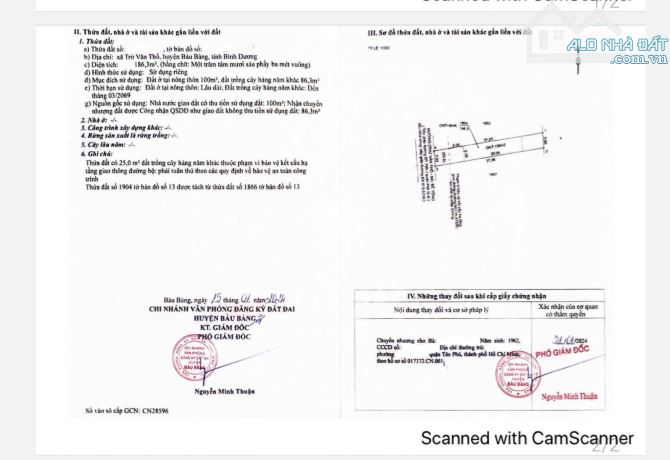 Bán lô đất Bầu Bàng TPHCM mới siêu đẹp giá siêu tốt - 1