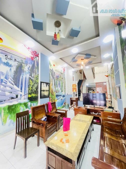 Thới An Quận 12 - 4 tầng 100m2 4x25 - Hẻm xe hơi ngủ trong nhà - Chỉ 5,95 tỷ - 1