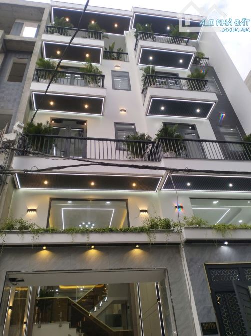 Chủ ngợp bán gấp nhà đẹp 5 tầng , 4x14 m Tân chánh hiệp 16 , Quận 12 , giá hơn 6 tỷ - 1