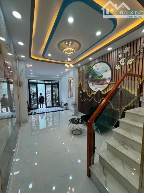 Q.6 NGAY TÂN HÒA ĐÔNG , ĐẶNG NGUYÊN CẨN - 80M2 - 3 TẦNG MỚI ĐẸP CHỈ 7.X TỶ TL - 1