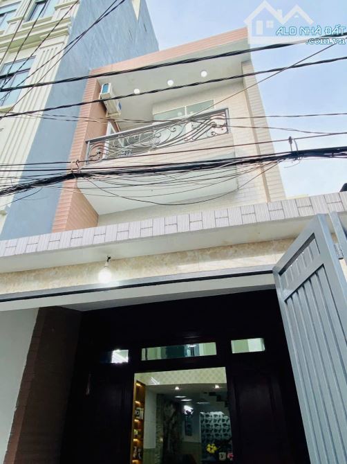 💥 5,95 TỶ - 60M2 - 4 x 15M - 3 TẦNG  ĐÚC - HẺM 4M - ĐI BỘ RA CHỢ THẠCH ĐÀ - P.14 - GÒ VẤP - 1