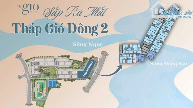 THE GIÓ RIVERSIDE - THÁP GIÓ ĐÔNG 2 – VIEW SÔNG ĐỒNG NAI ĐẸP NHẤT DỰ ÁN - 1