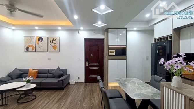 Chung Cư Rice Cty tại toà Bắc Linh Đàm 65M2 - Căn hộ thiết kế 2 phòng ngủ, 2 nhà vệ sinh - 1