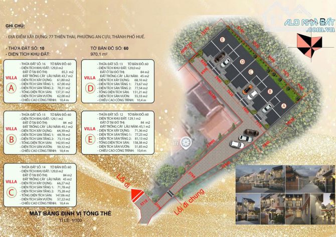 🚨 CHÍNH THỨC MỞ BÁN – AN TÂY ĐÔ -VILLAS - PHONG CÁCH -INDOCHINE 🚨 📍 - 1