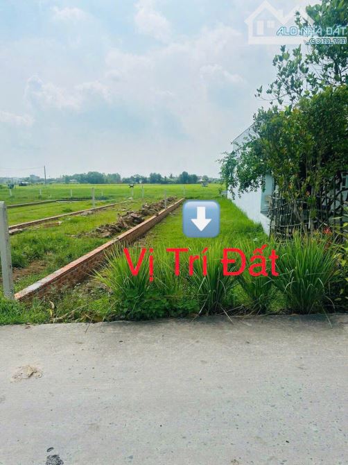 bán gấp lô đất sổ hồng thổ cư đủ xã mỹ hạnh tây ninh đường bê tông hoàn thành - 1