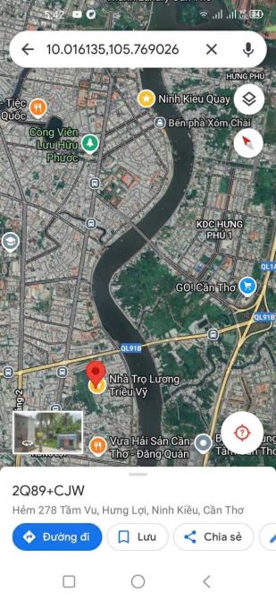 Cho thuê nhà  1 lầu hẻm 278 Tầm Vu có đồ đạc 5 triệu - 12