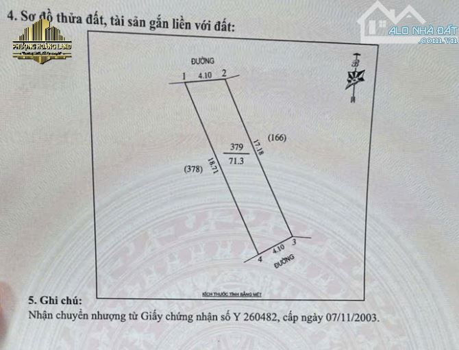 BÁN ĐẤT HỘ KHẨU HÀ HUY TẬP PHƯỜNG VINH PHÚ – VỪA Ở VỪA KINH DOANH 71,3m2 - 1
