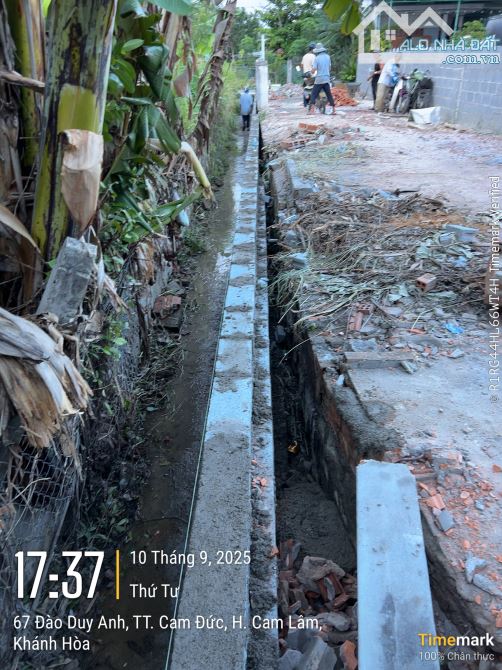 Bán lô đất đường Đào Duy Anh - TT Cam Đức - Cam Lâm - Khánh Hoà - 2