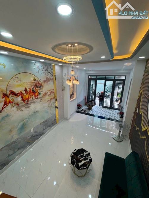 Q.6 NGAY TÂN HÒA ĐÔNG , ĐẶNG NGUYÊN CẨN - 80M2 - 3 TẦNG MỚI ĐẸP CHỈ 7.X TỶ TL - 2