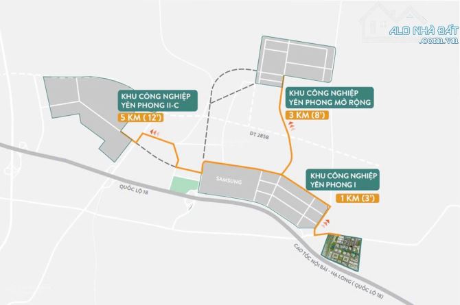 Bán đất nền-Shophouse sát đường tỉnh lộ 286, Đông Yên, Đông Phong, Bắc Ninh. - 2