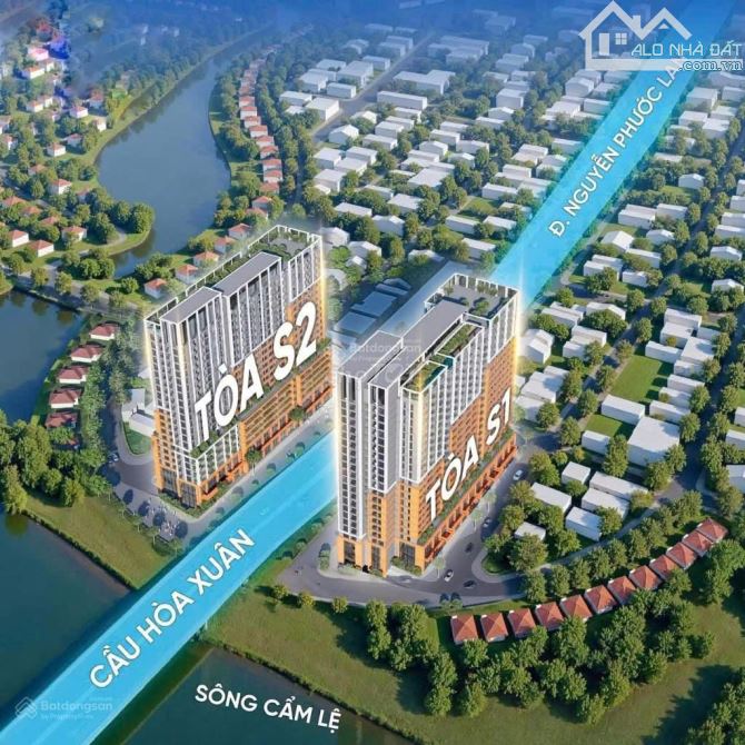 Trả trước 700tr sở hữu căn hộ Spana view sông pháo hoa. Chỉ 2.2 tỷ. Ngay cầu Hoà Xuân - 2