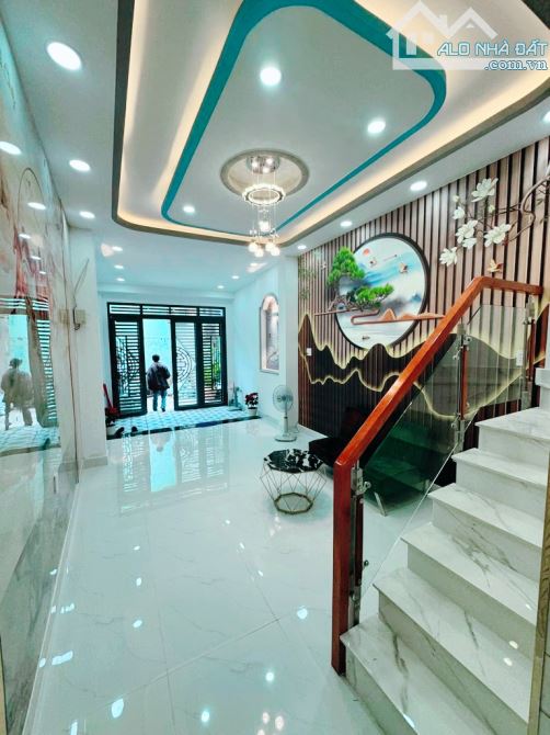 BÁN NHÀ 2 MẶT HẺM GẦN TÂN HOÀ ĐÔNG 3TẦNG MỚI ĐẸP 80M2 6PN VÀI BƯỚC RA MẶT TIỀN GIÁ 7.X TỶ - 2