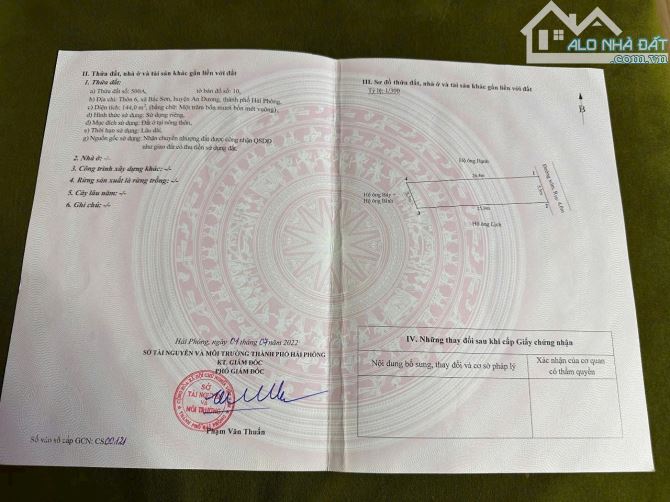 Bán nhà cấp 4 Bắc Sơn, ngõ thông 4m. 144m2. Giá 2,23 tỷ - 2