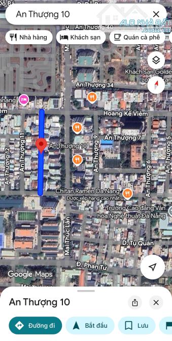 Hàng hiếm== Cặp đất mặt tiền đường An Thượng 10 ngay vùng lõi phố Tây An Thượng. - 2