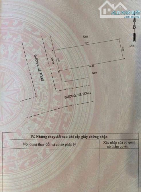 LÔ ĐẤT VUÔNG VỨC – KDC ĐỒNG BỘ – GIÁ 3,65 TỶ CÁCH NGUYỄN TRI PHƯƠNG 250M - 2
