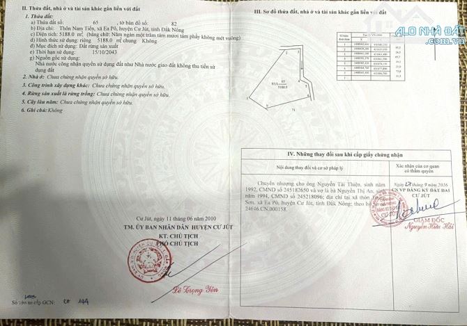 7ha giá chỉ 2,5 tỷ đất bằng tại CuJut Đắk Nông (Cũ) tỉnh Lâm Đồng (mới) - 3