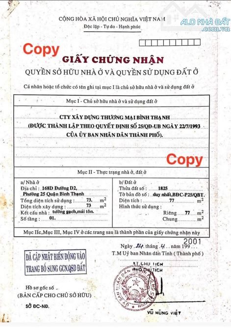 Bán Nhà 187-189 Đường D2- Nguyễn Gia Trí, Bình Thạnh, 8x20m, 78 tỷ TL - 3