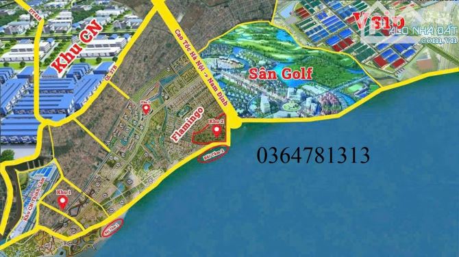 Siêu hiếm đất mặt biển Quất Lâm 94m2, MT5.3m mặt đường quy hoạch 72m đối diện bãi tắm 1 - 3
