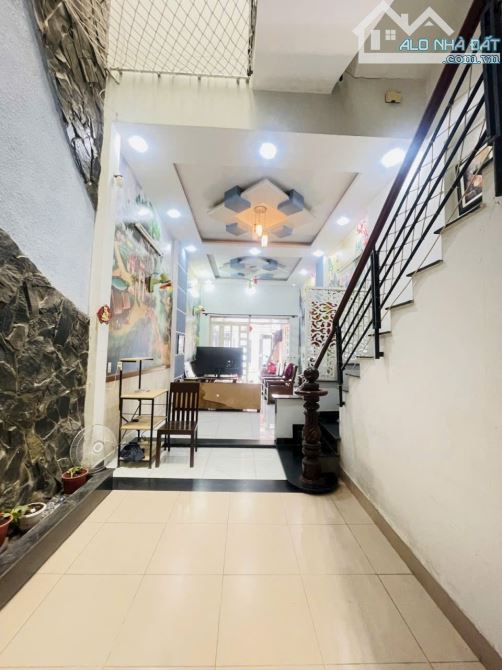 Thới An Quận 12 - 4 tầng 100m2 4x25 - Hẻm xe hơi ngủ trong nhà - Chỉ 5,95 tỷ - 3