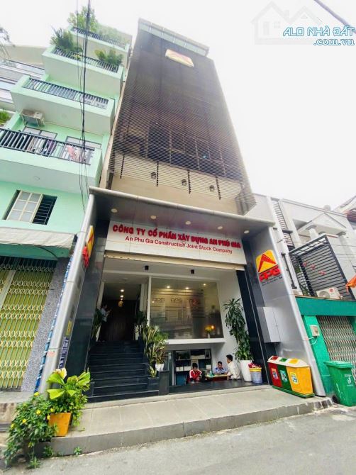 Nguyễn Văn Thương, P.25, Bình Thạnh. Hầm + 6 tầng + thang máy, building văn phòng hiện đại - 3