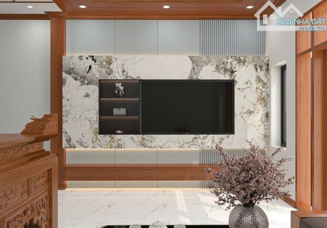 Bán nhà diện tích 100m, Mt 5m, ô tô tránh, giá nhỉnh 5 tỷ, cổ nhuế - 9