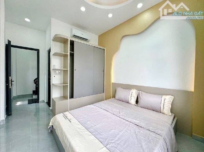 Nhà 4 tầng mới đẹp full nội thất 3 phòng ngủ gần Lotte Mart Gò Vấp đường số 8 Phường 8 - 3