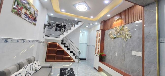 Nhà mới hẻm 1225 Phạm Thế Hiển P.Bình Đông (P5Q8) Full nội thất - 3