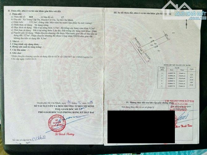Bán đất xã TLH Củ Chi 5x27 thổ cư. Giá bán 1 tỷ 100 triệu có bớt. - 4