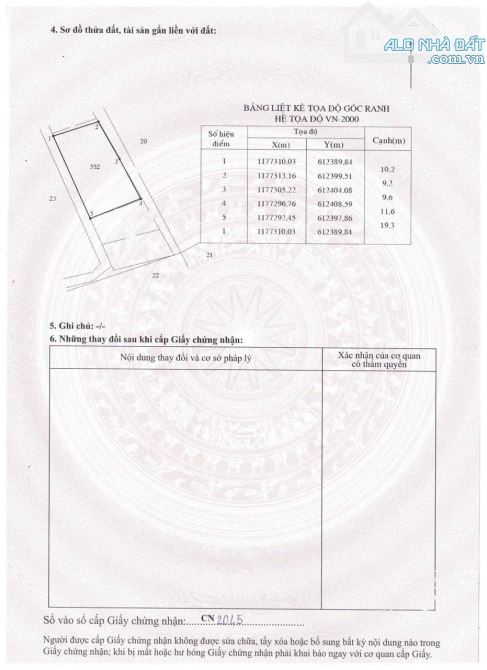 Cần bán lô đất đường Trần Quang Quờn, Bình Khánh, Cần Giờ - 4