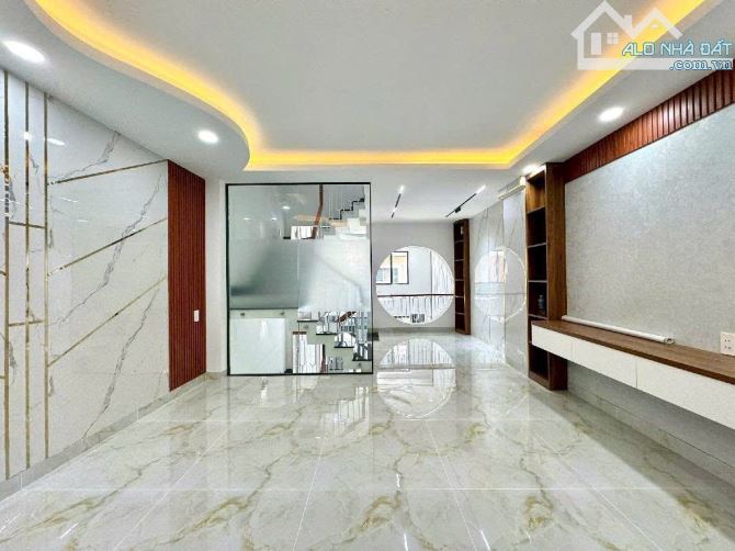 Quận Gò Vấp-Nhà đẹp-Hẻm ô tô-Sát MT Thống Nhất-P15-55m2 nở hậu-4/4,5x13-4tầng-4PN - 4