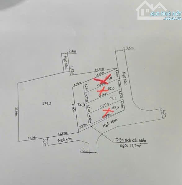 62,1m2 đường nhựa Thấp Linh, Minh Tân gần Ga và trung tâm xã - 4