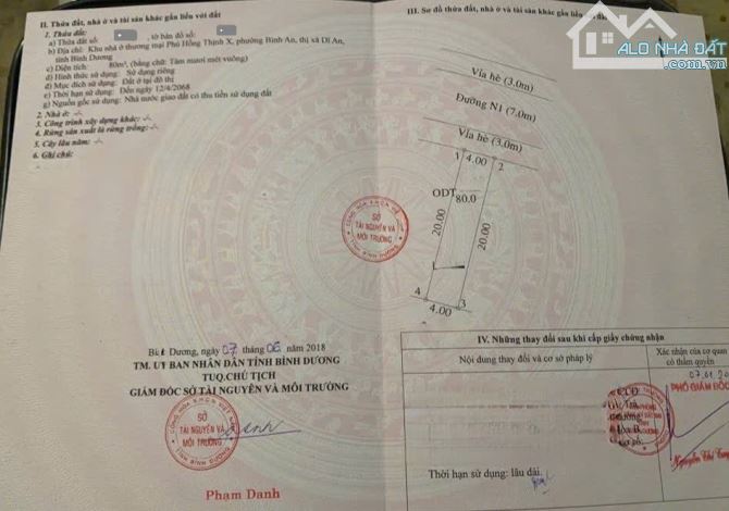3,9Tỷ TL🔥Bán đất 80m2 KDC Phú Hồng Thịnh 10, p.Bình An, Tp.Dĩ An - 4